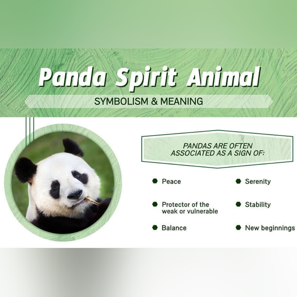 Panda Necklace with Bamboo, Charmed Aroma Panda Bear Collec… - Picture 3 of 8